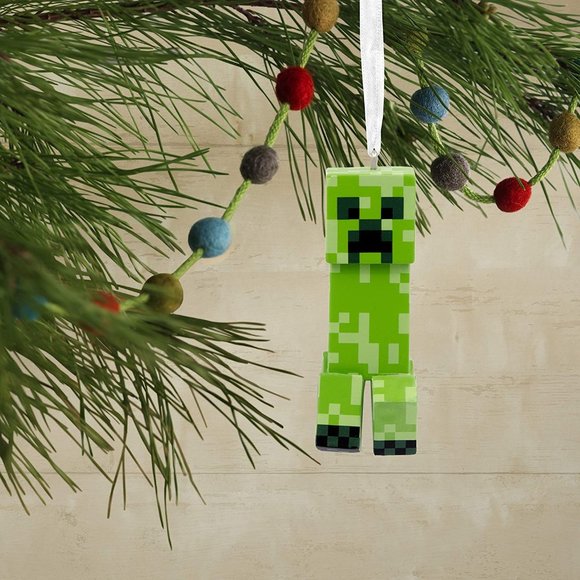 Hallmark Christmas Minecraft Creeper Ornament - Picture 2 of 5